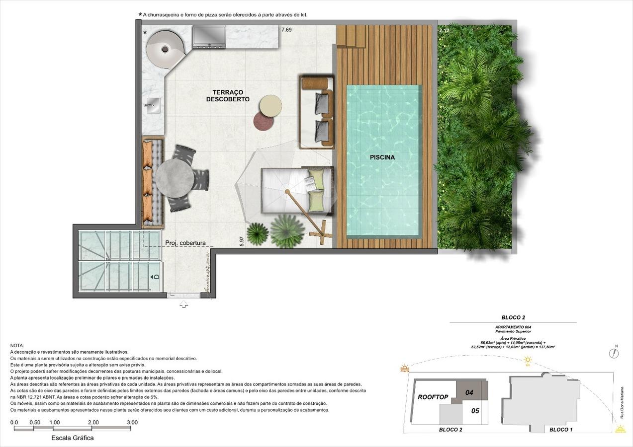Apartamento à venda com 2 quartos, 137m² - Foto 9