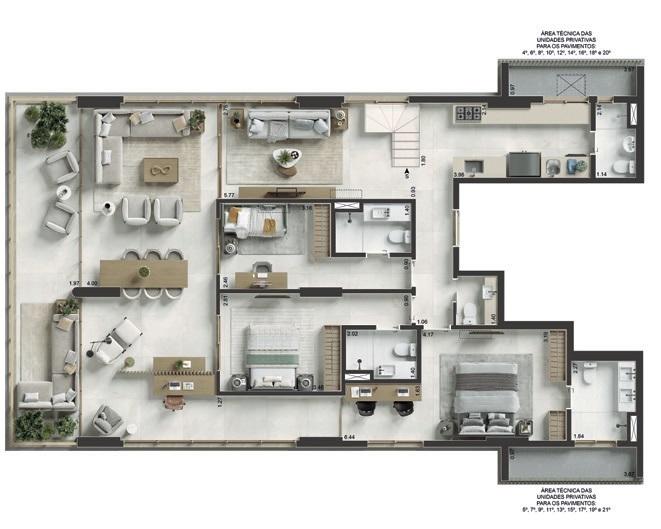 Cobertura à venda com 3 quartos, 330m² - Foto 27